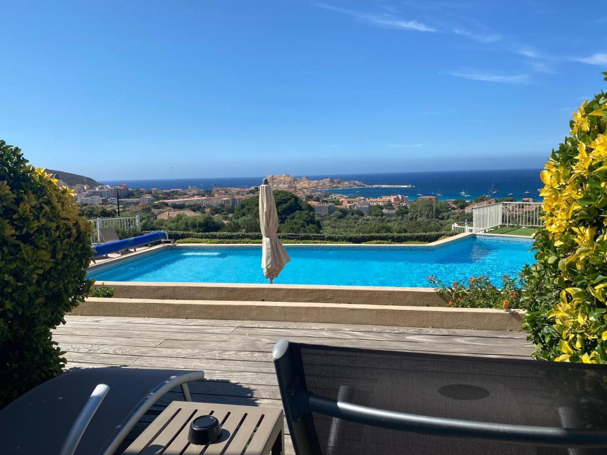 Hotel Funtana Marina LʼÎle-Rousse Eksteriør billede