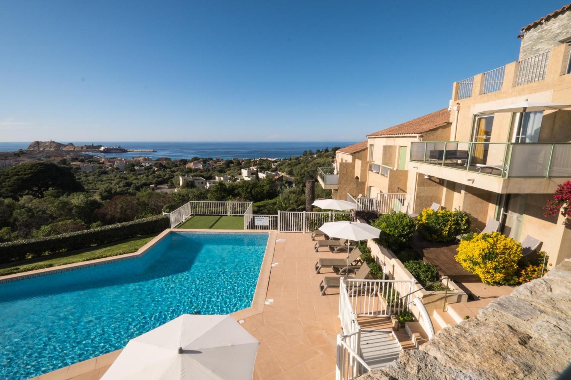 Hotel Funtana Marina LʼÎle-Rousse Eksteriør billede